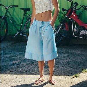 NWOT Free People Menorca Slouchy Capris